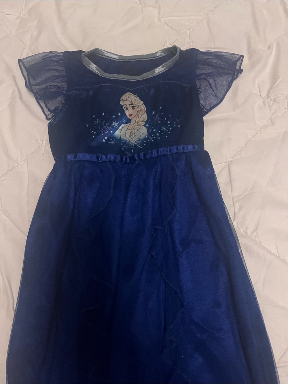 Girls Navy Blue Frozen nightgown